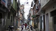 The mean streets of Complexo da Mare, a favela in north Rio, where the Bolsa Familia provides social aid to poor families. (Lianne Milton for The Globe and Mail)