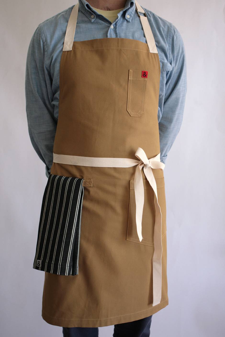 Made of American canvas, this apron is a step up from whatever "Kiss t...