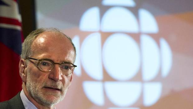 CBC president Hubert Lacroix speaks in Toronto in June, 2012. (NATHAN DENETTE/THE CANADIAN PRESS)