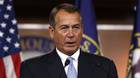Speaker of the House John Boehner answers a question at a news conference on Capitol Hill in Washington, Nov. 9, 2012.